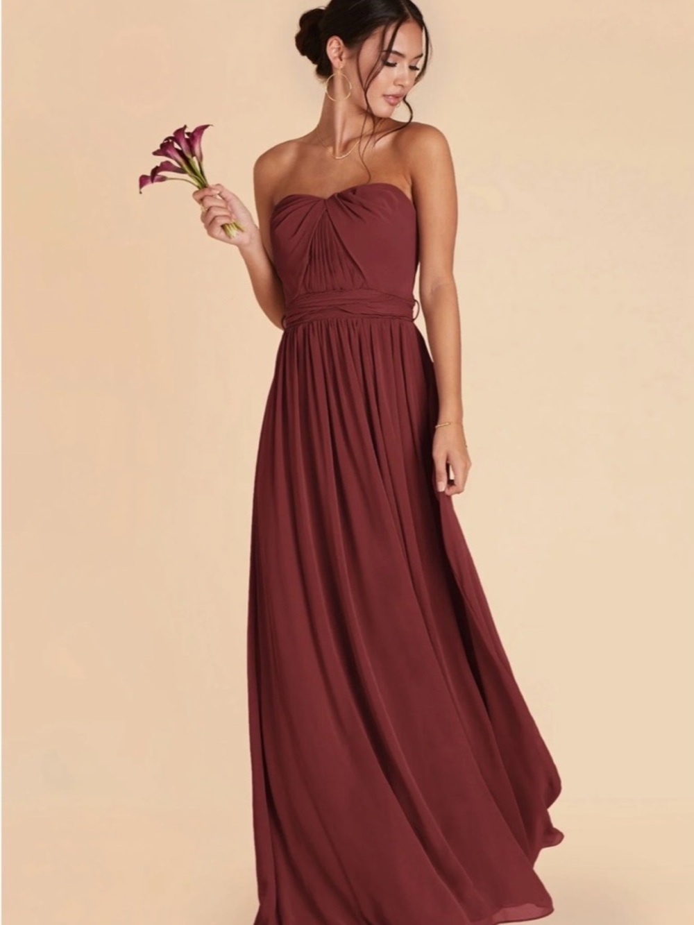 Birdy Grey Grace Dress, Chiffon Rosewood XS